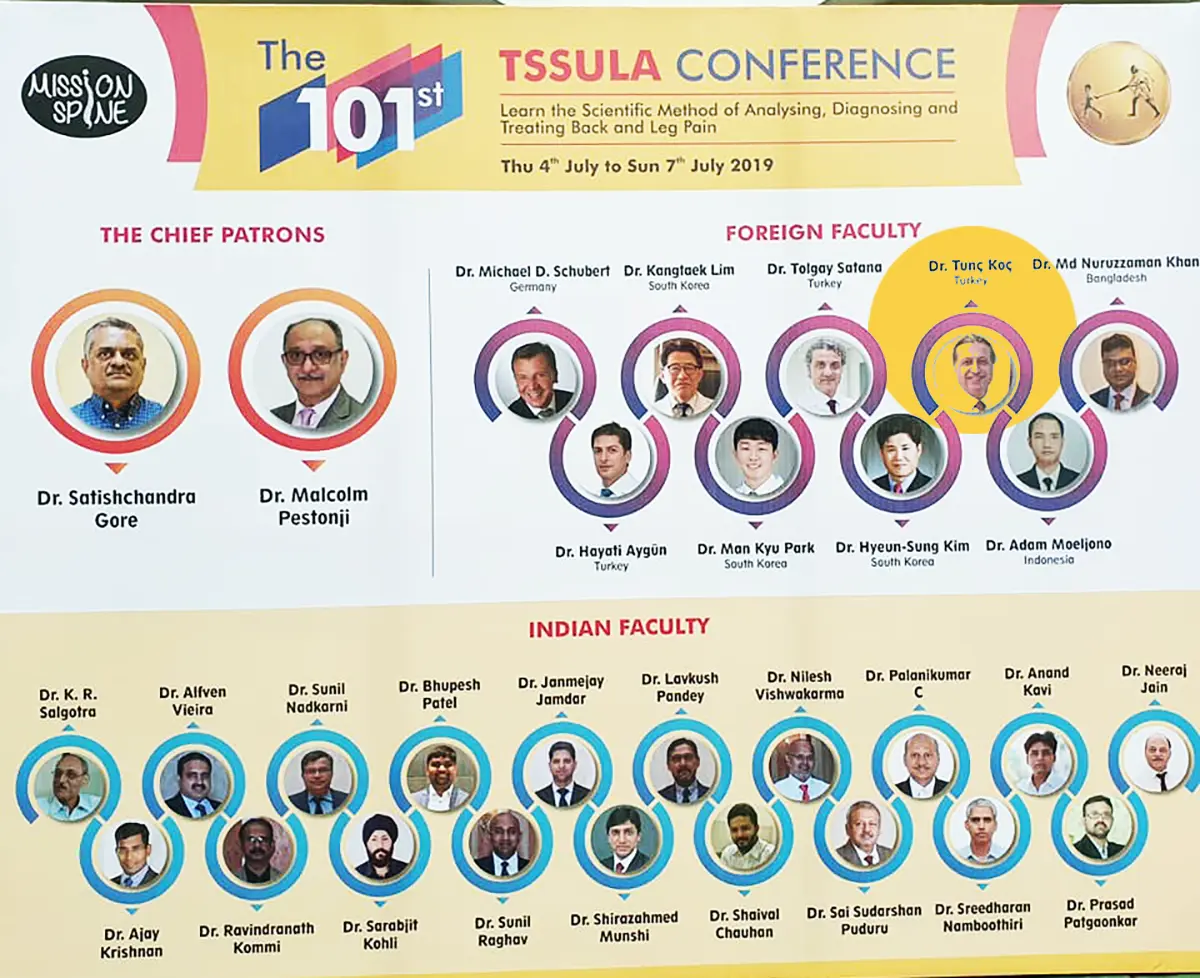 TSSULA 101st Conference 2019 Hindistan Foreign Faculty