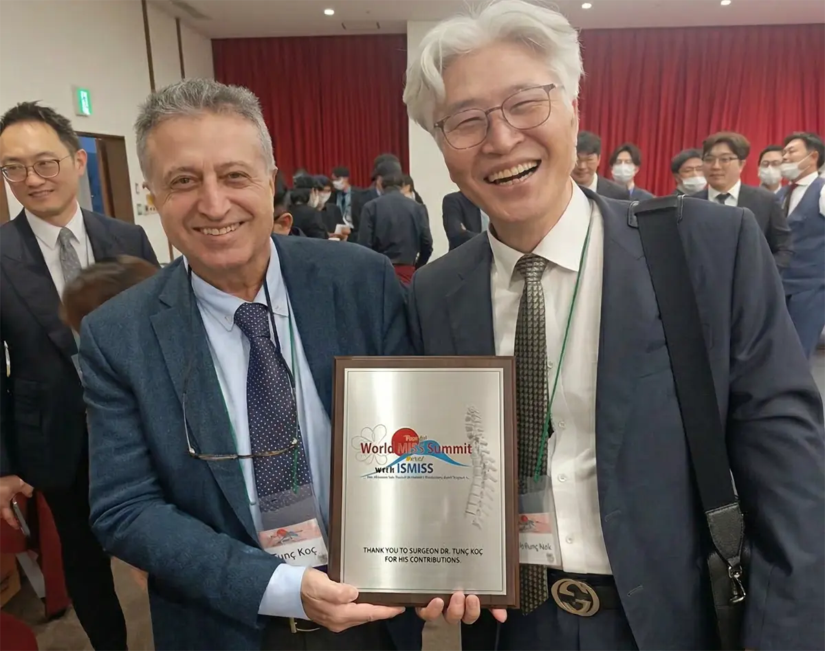 World MISS Summit ISMISS Ödülü Op Dr Tunç Koç Japonya 2026